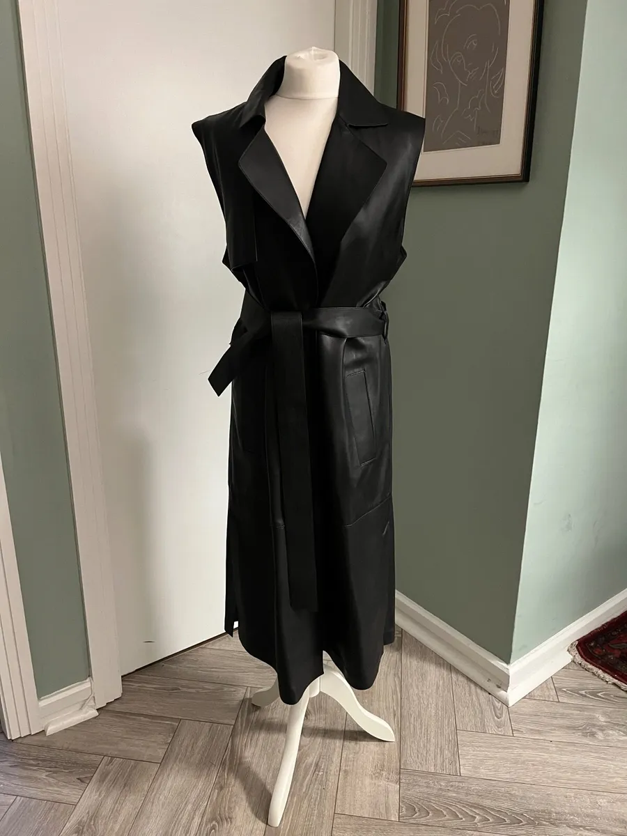 Ladies Leather Coat - Image 1