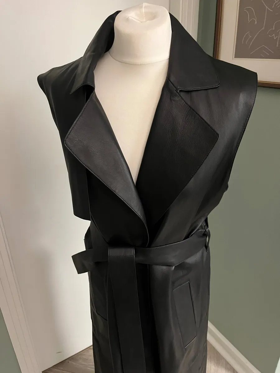 Ladies Leather Coat - Image 2