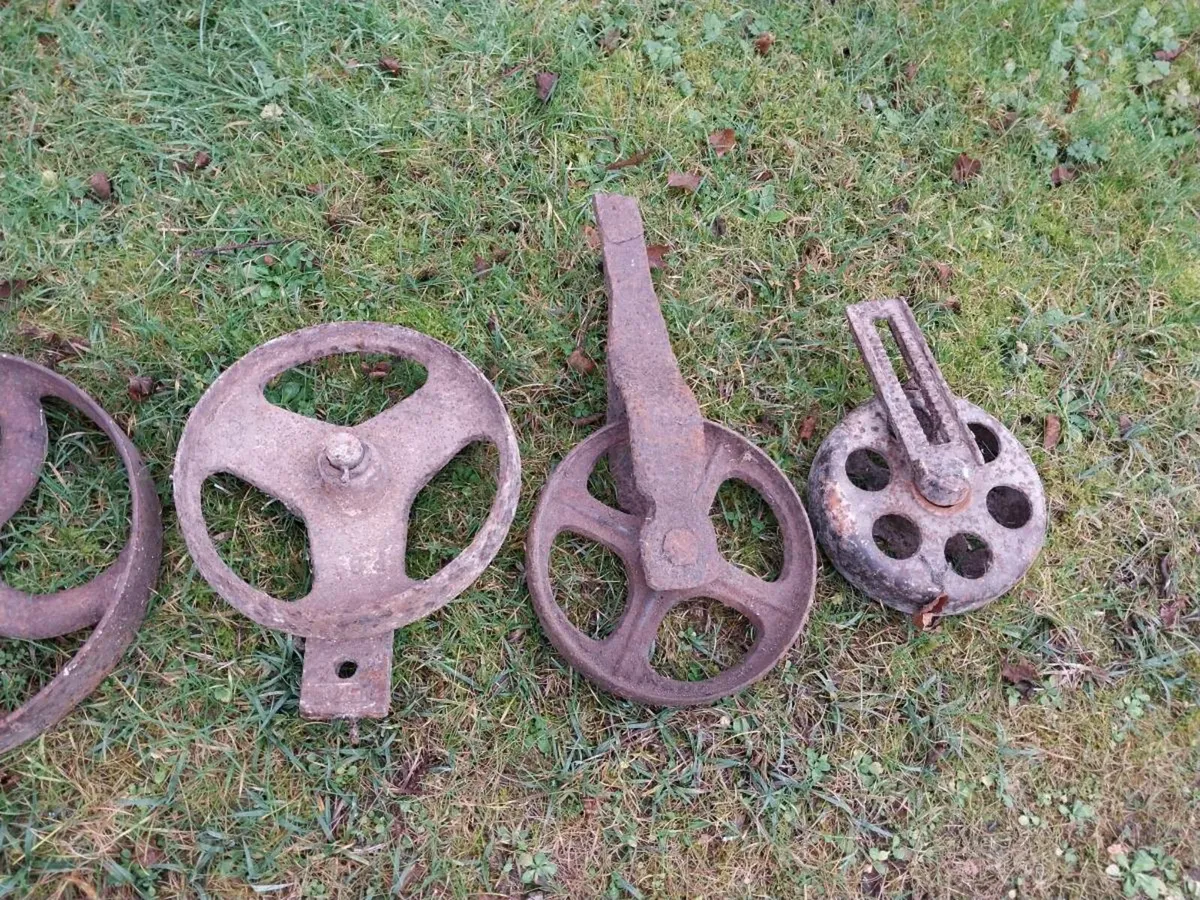 Salvage Industrial Agricultural Wheels x 4 - Image 4