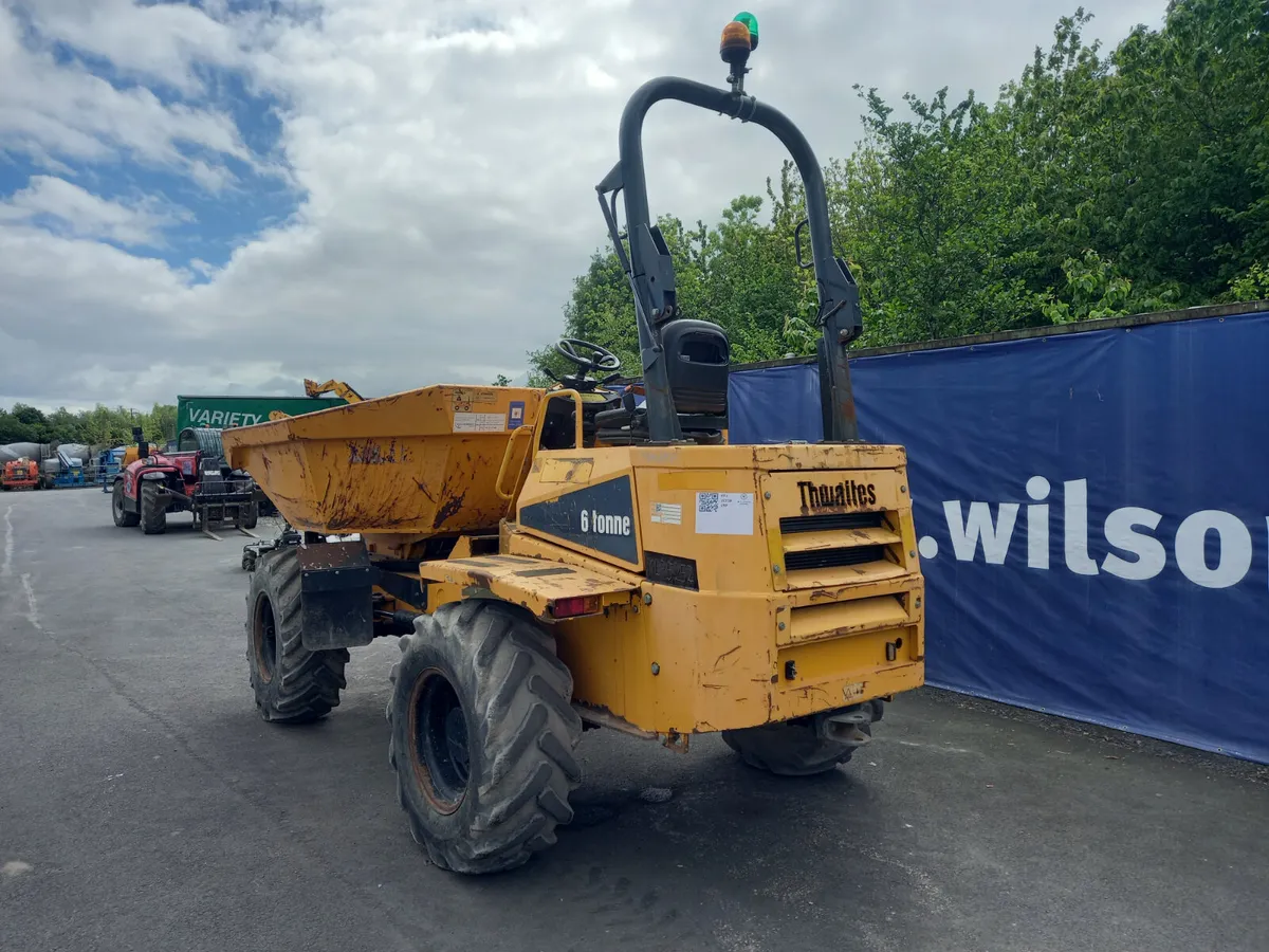 2015 Thwaites  6T Swivel Dumper For Auction - Image 4