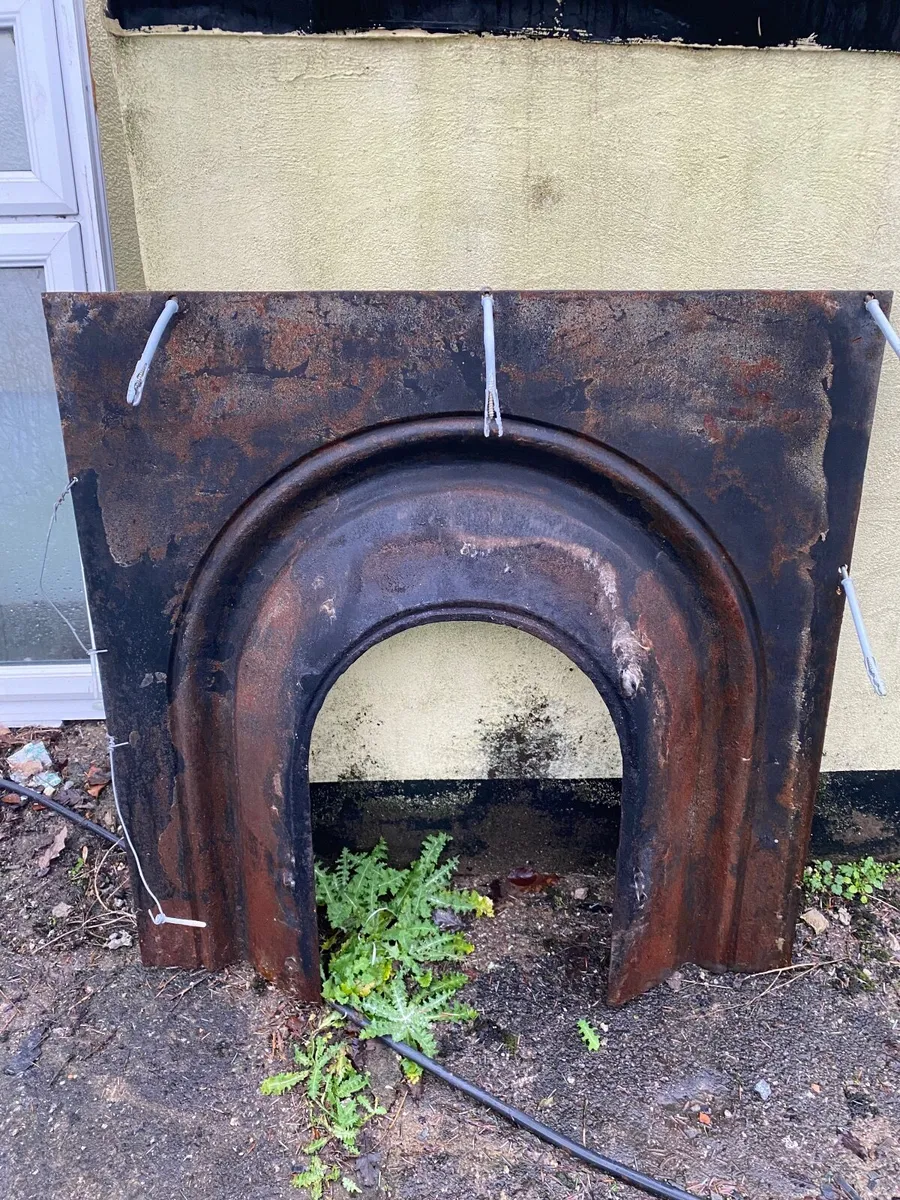 Steel Fireplace Hearth Insert - Image 2