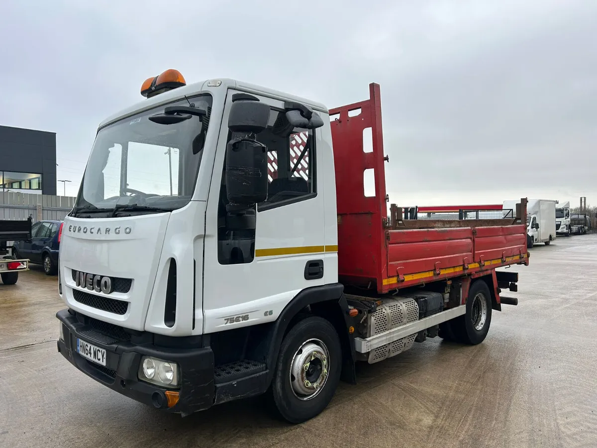 2015 Iveco 75e16 7.5T Tipper - Image 1