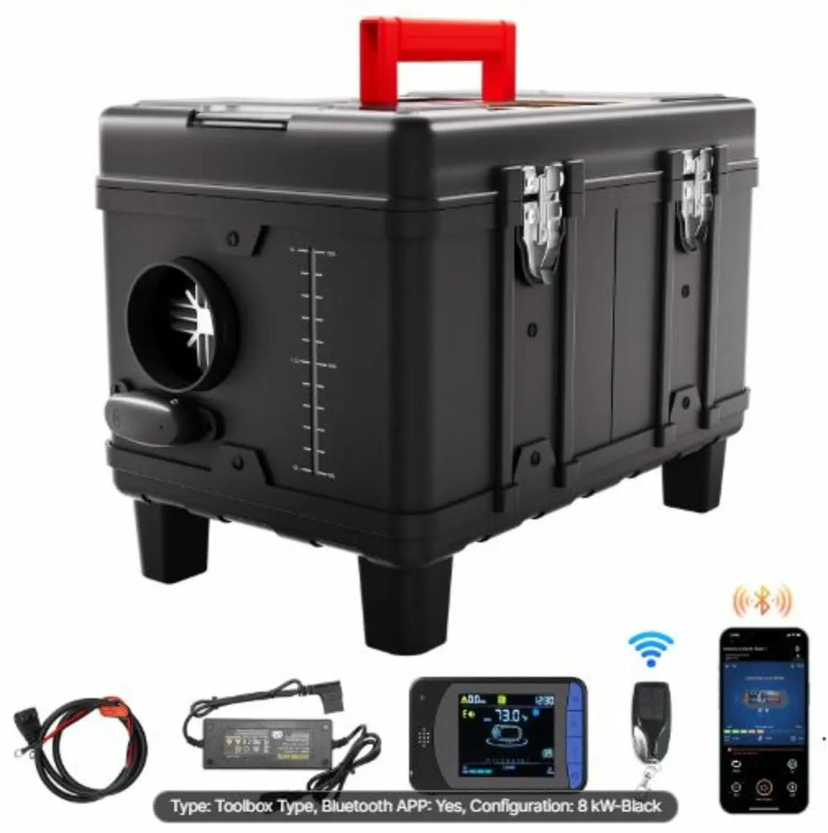 8KW Diesel Heater, 12V/24V All in One Diesel Air - Image 1