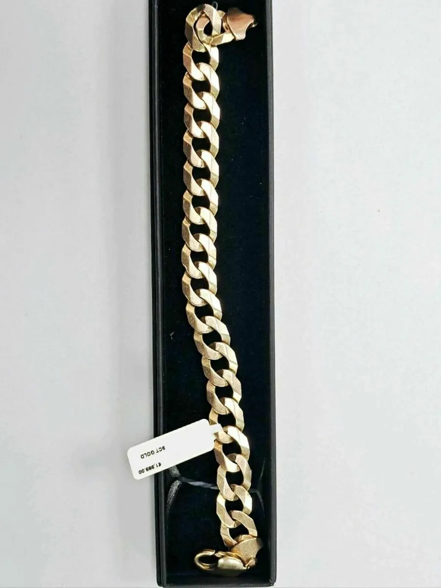 9K Gold Bracelet 9CT 20 Grams 9 inch - Image 1