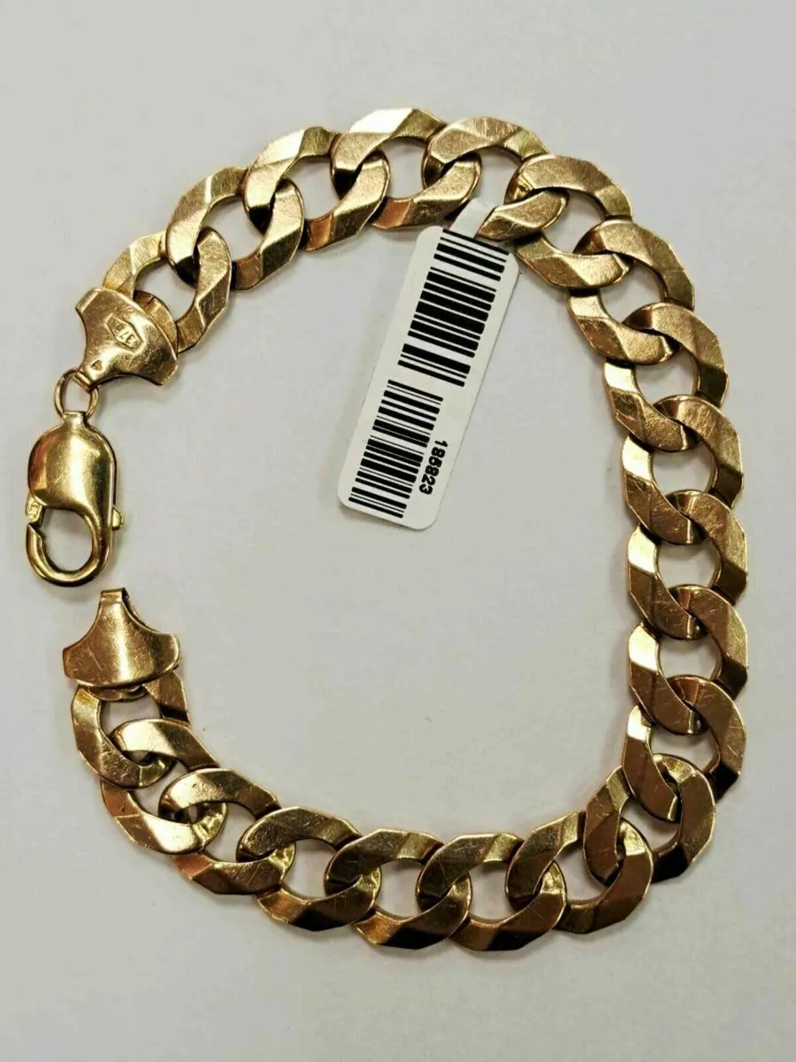 9K Gold Bracelet 9CT 20 Grams 9 inch - Image 3