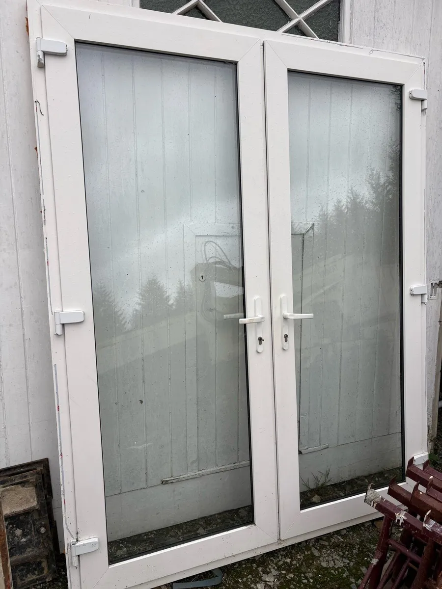 PVC French doors
