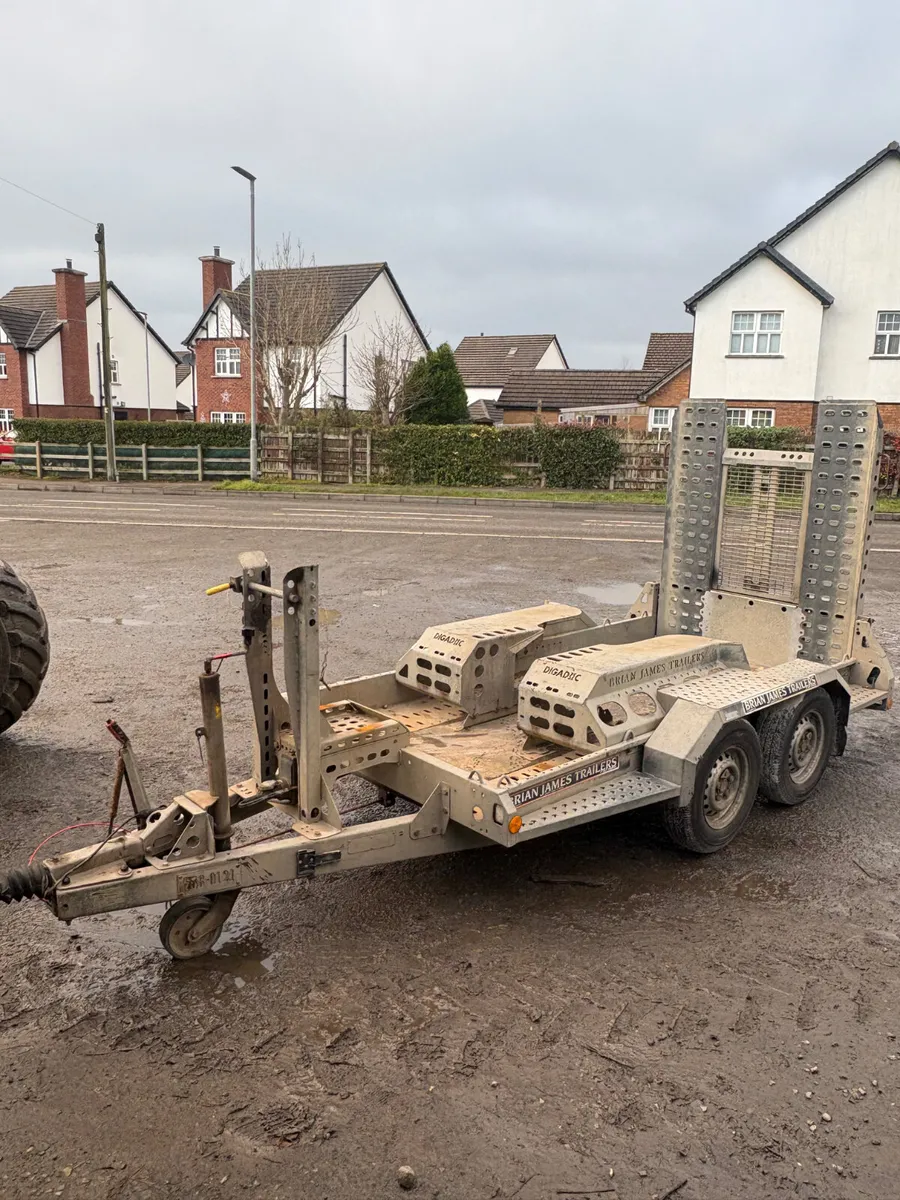 Brian James 9x4 plant trailer DIGADOC - Image 1