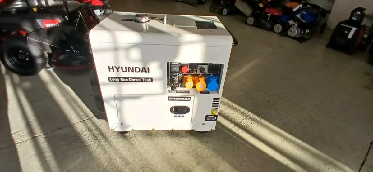 Hyundai diesel generator - Image 1