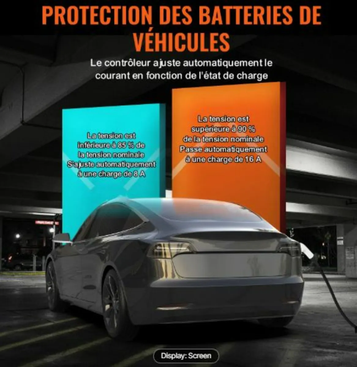 Portable EV Charger Type 2, 16A 3.7 kW, Electric - Image 2