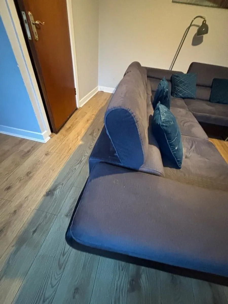 Large L-shaped couch for sale - Image 2