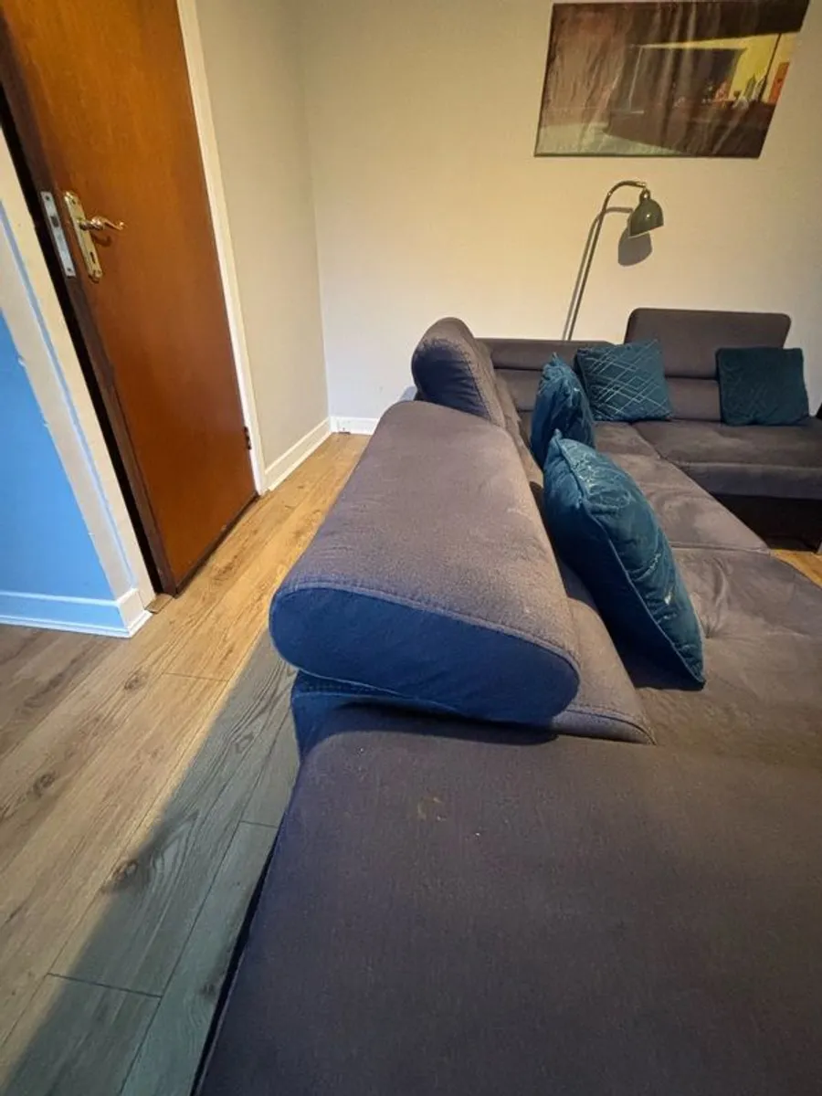 Large L-shaped couch for sale - Image 3