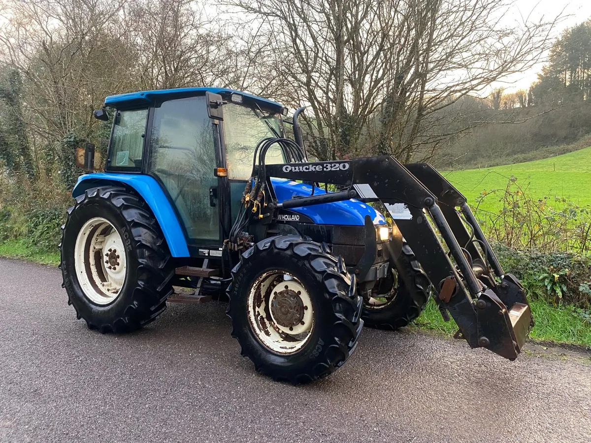 New Holland TL100 C/W Quicke 320 Loader - Image 1