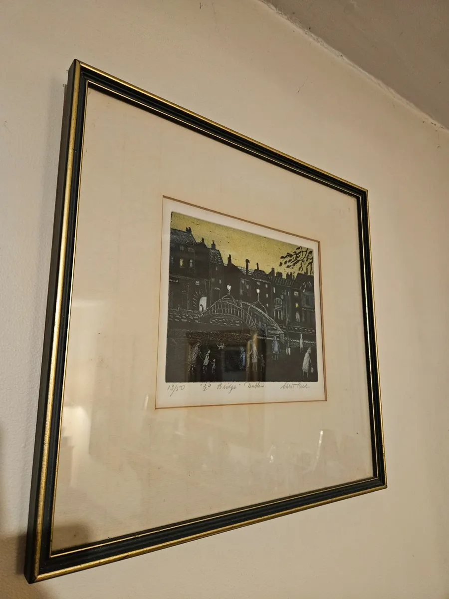 Picture Print Halfpenny Bridge Chris Reed Dublin - Image 2