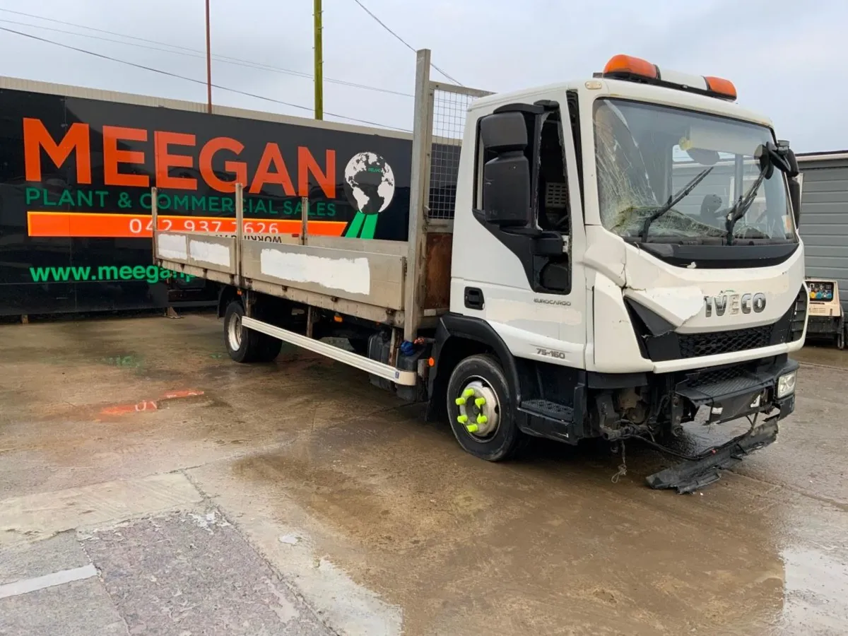 Iveco Euro Cargo 7.5 Tonne Automatic22ft Dropside - Image 2