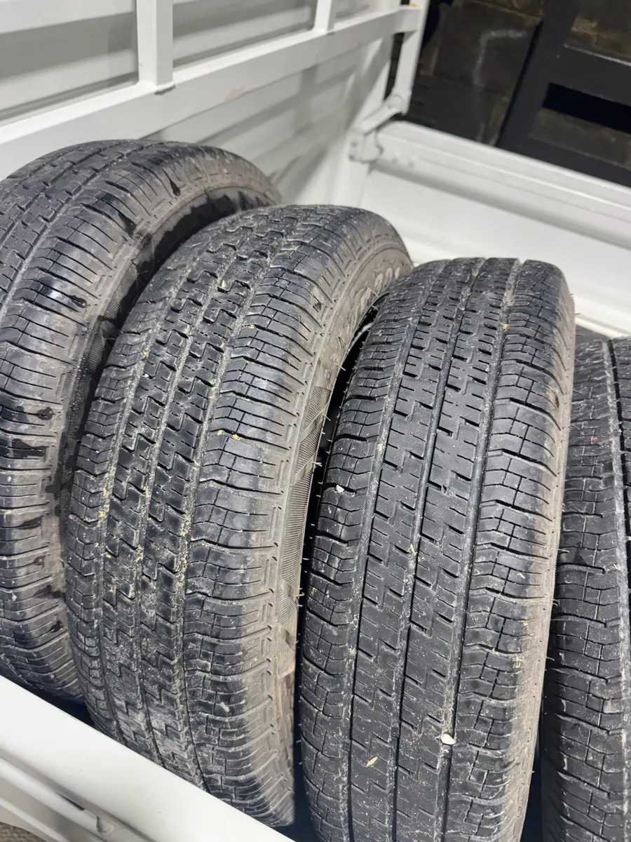 12" Steel Wheels, New Tyres and Wheel Trims - Image 1