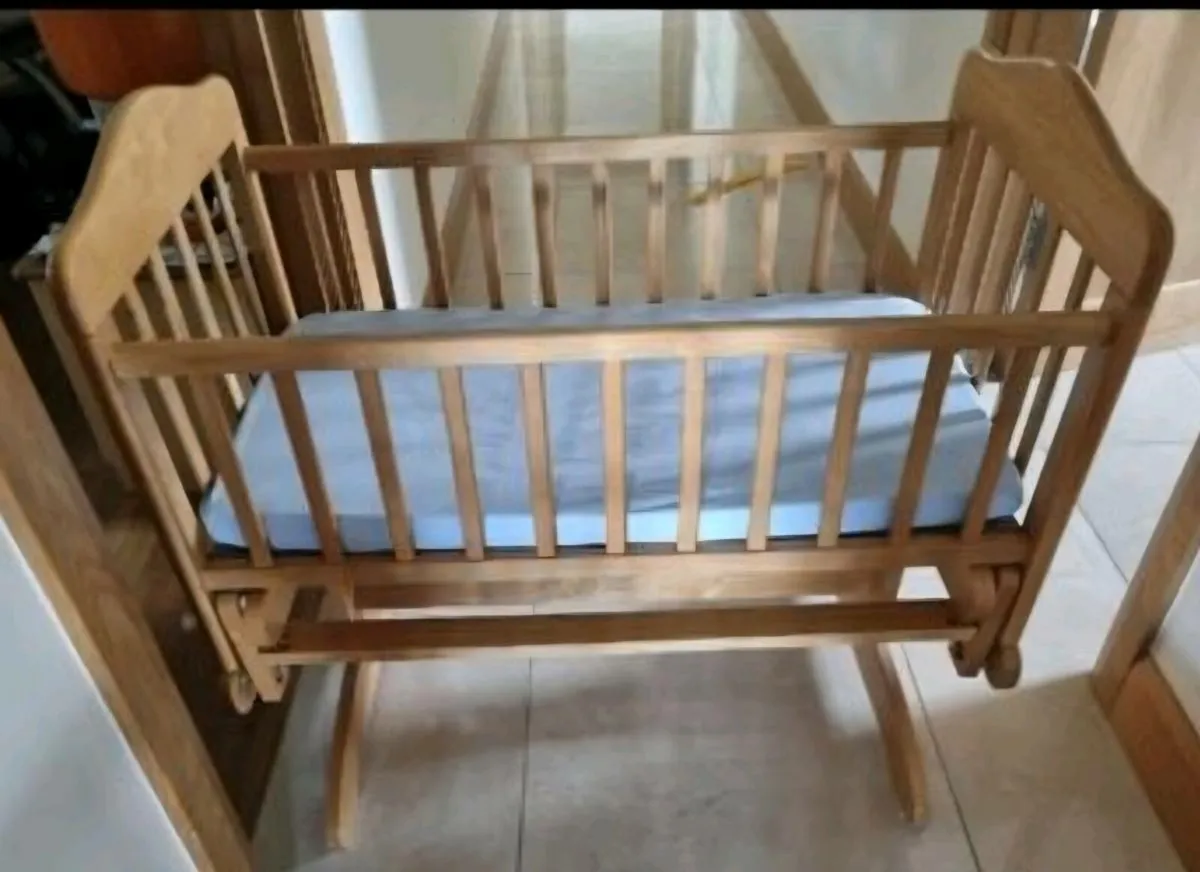 Wooden Crib / Cot / Baby Bed