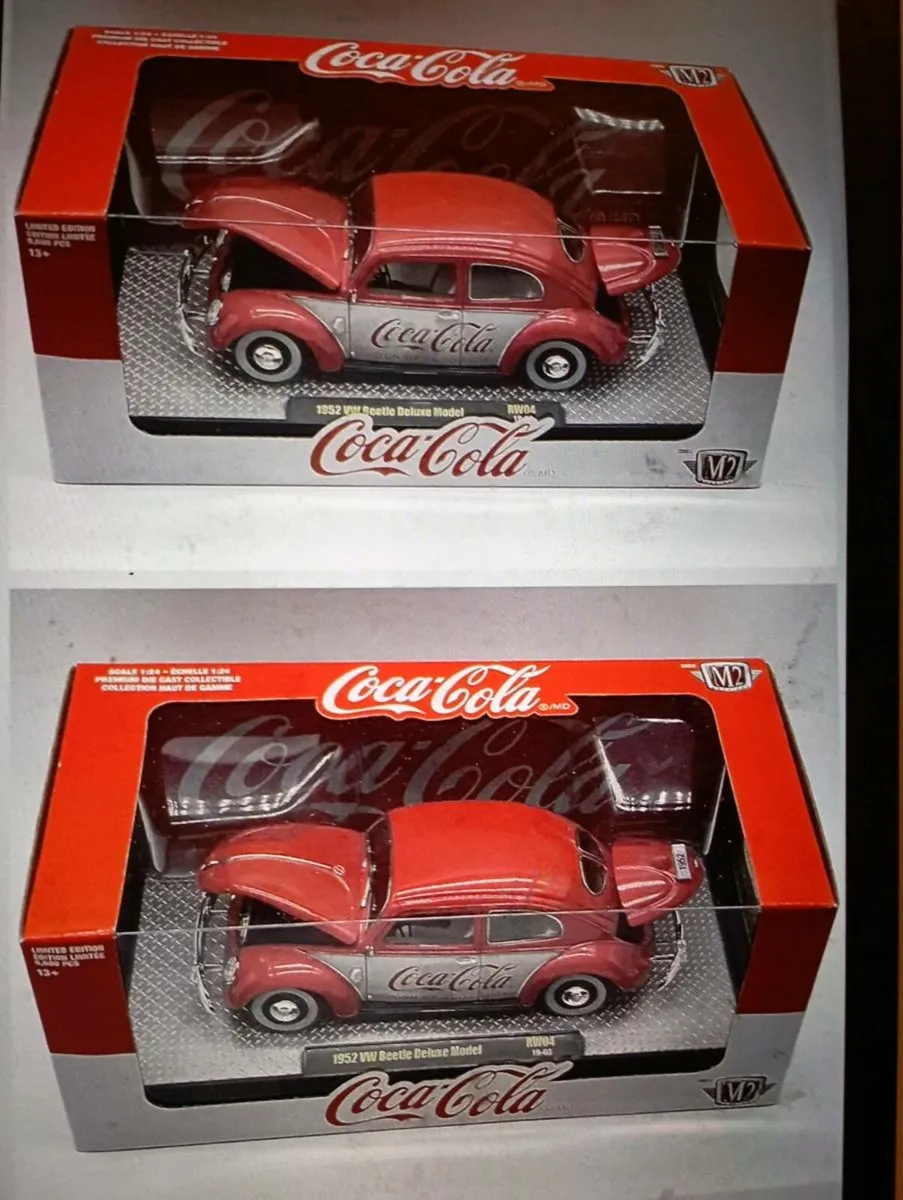 OXFORD DIE-CAST VOLKSWAGEN VW BEETLE COCA COLA - Image 2