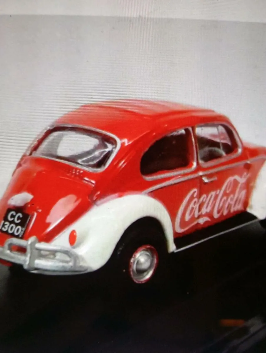 OXFORD DIE-CAST VOLKSWAGEN VW BEETLE COCA COLA - Image 3
