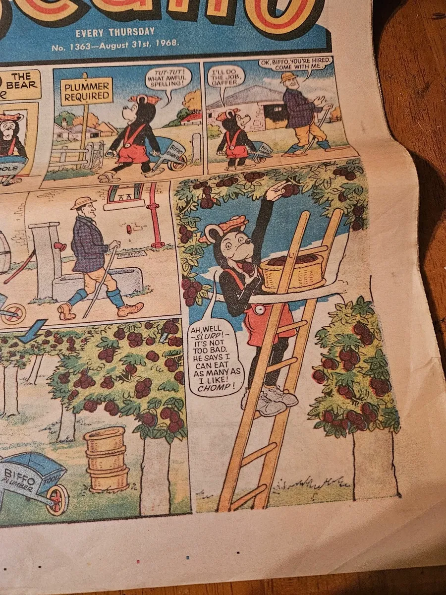 Vintage Beano Comic 31 August 1968 - Image 4