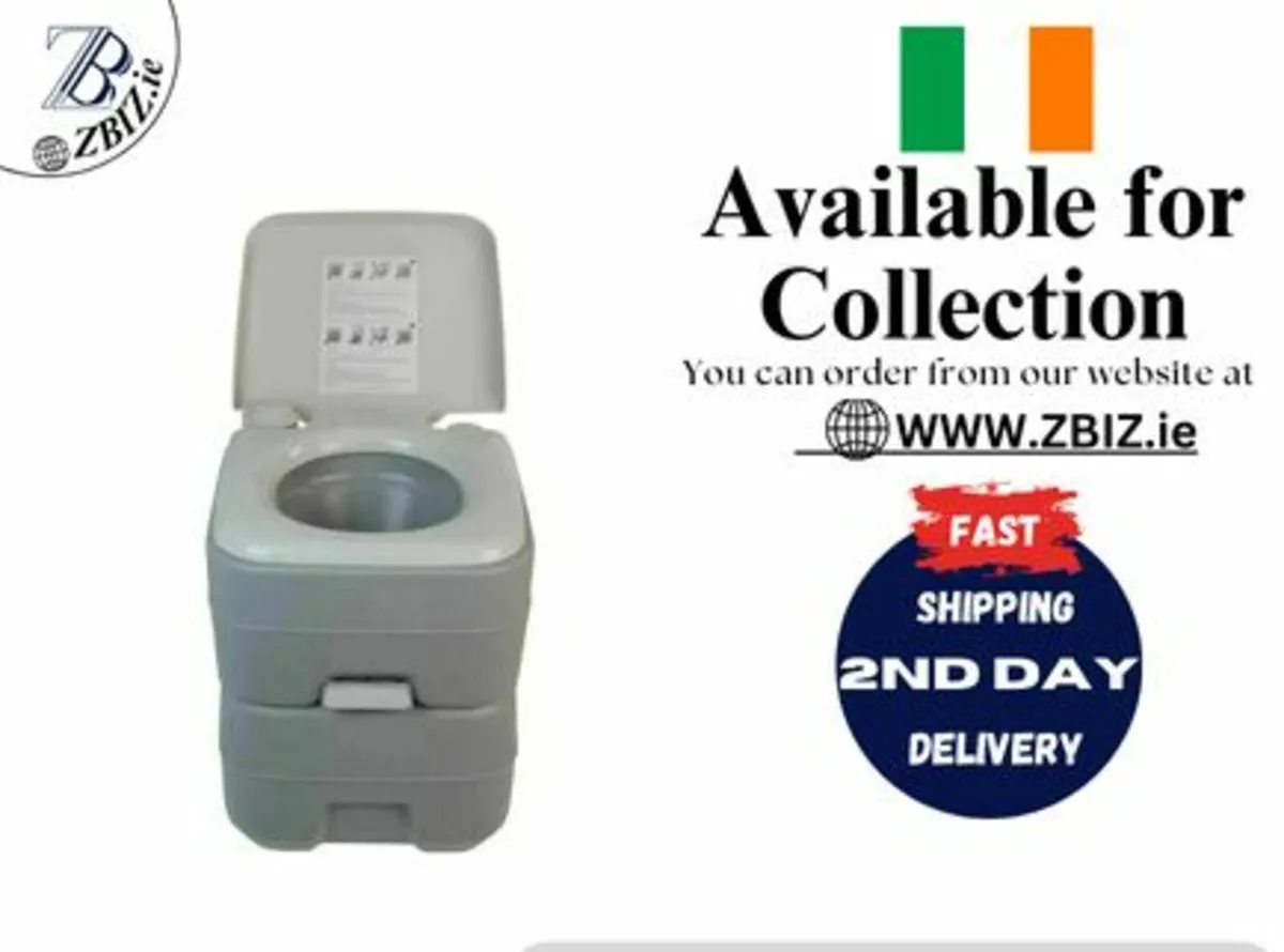 Fresh Deluxe Portable Toilet – Ideal for Camping - Image 1