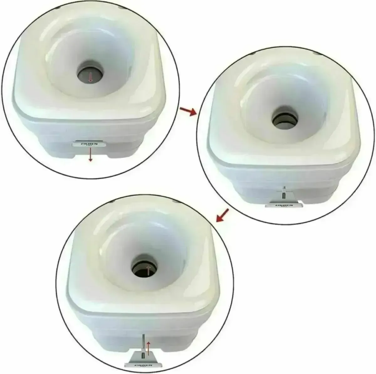 Fresh Deluxe Portable Toilet – Ideal for Camping - Image 4