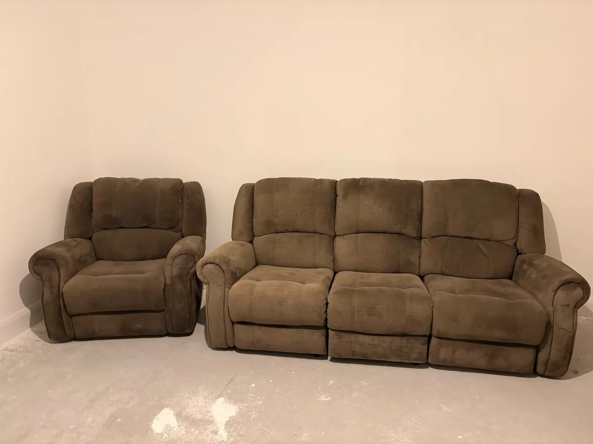 Couch and Two Armchairs - Image 1