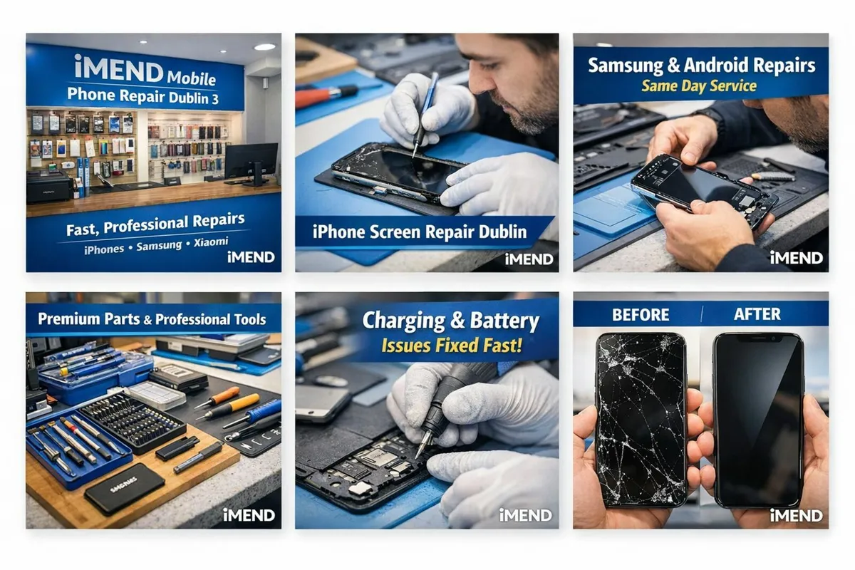Phone Repair Dublin – iPhone, Samsung & Xiaomi
