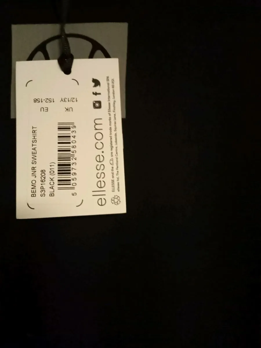 Boys new elesse sweatshirt 12_13 yrs - Image 4