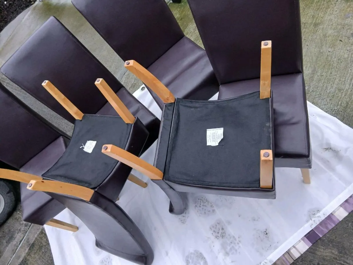 Dinning chairs. - Image 2