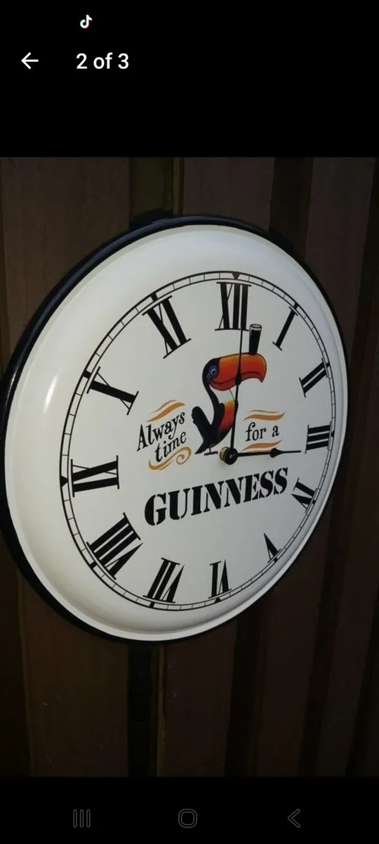 Guinness  clock - Image 1