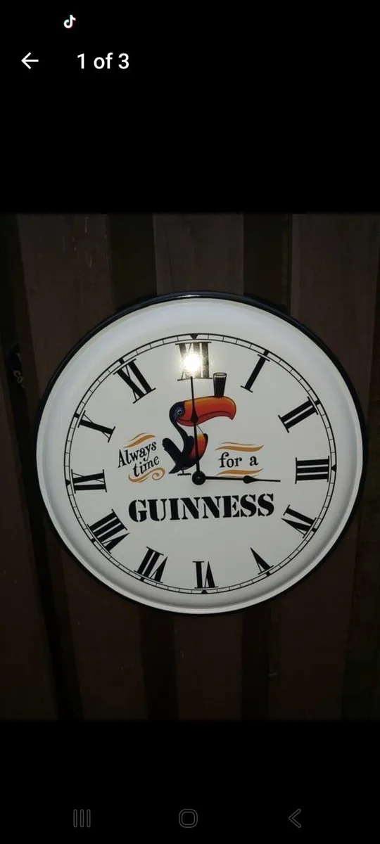Guinness  clock - Image 2