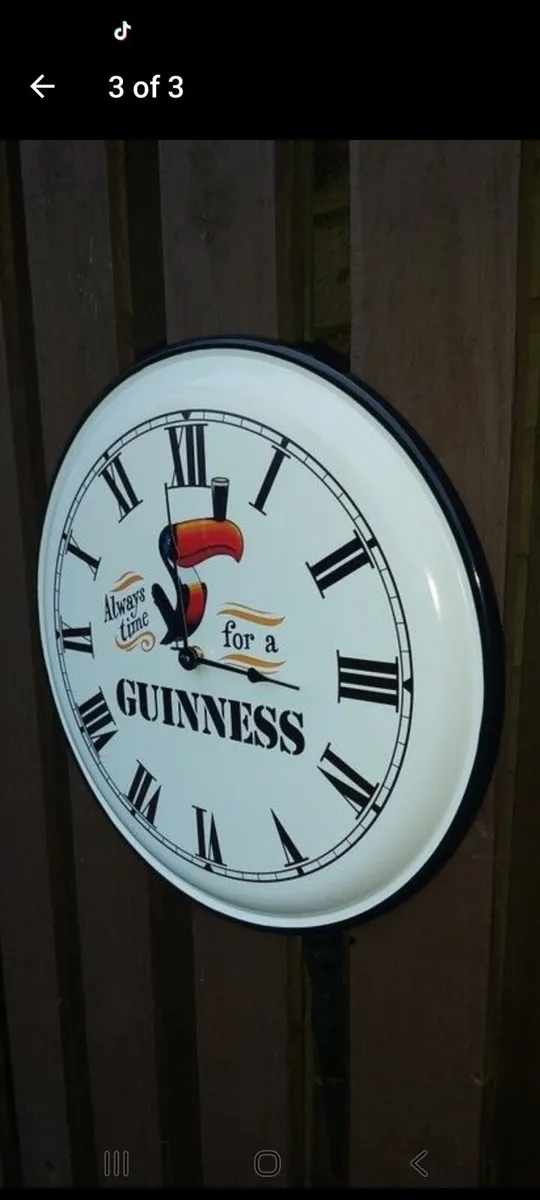 Guinness  clock - Image 3
