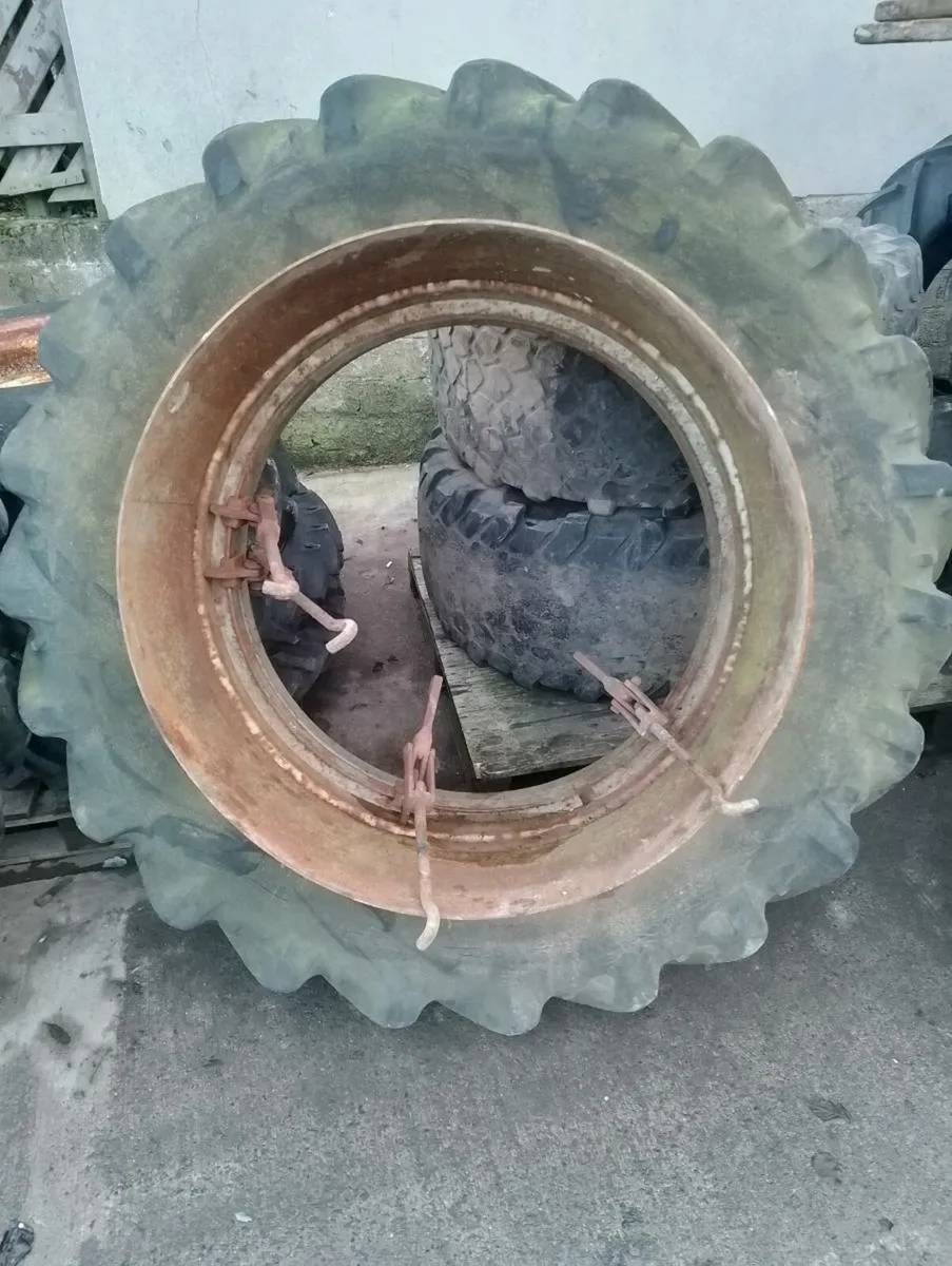 16.9 r 38 kleber 50% dual c/w spacers +8 clamps - Image 2