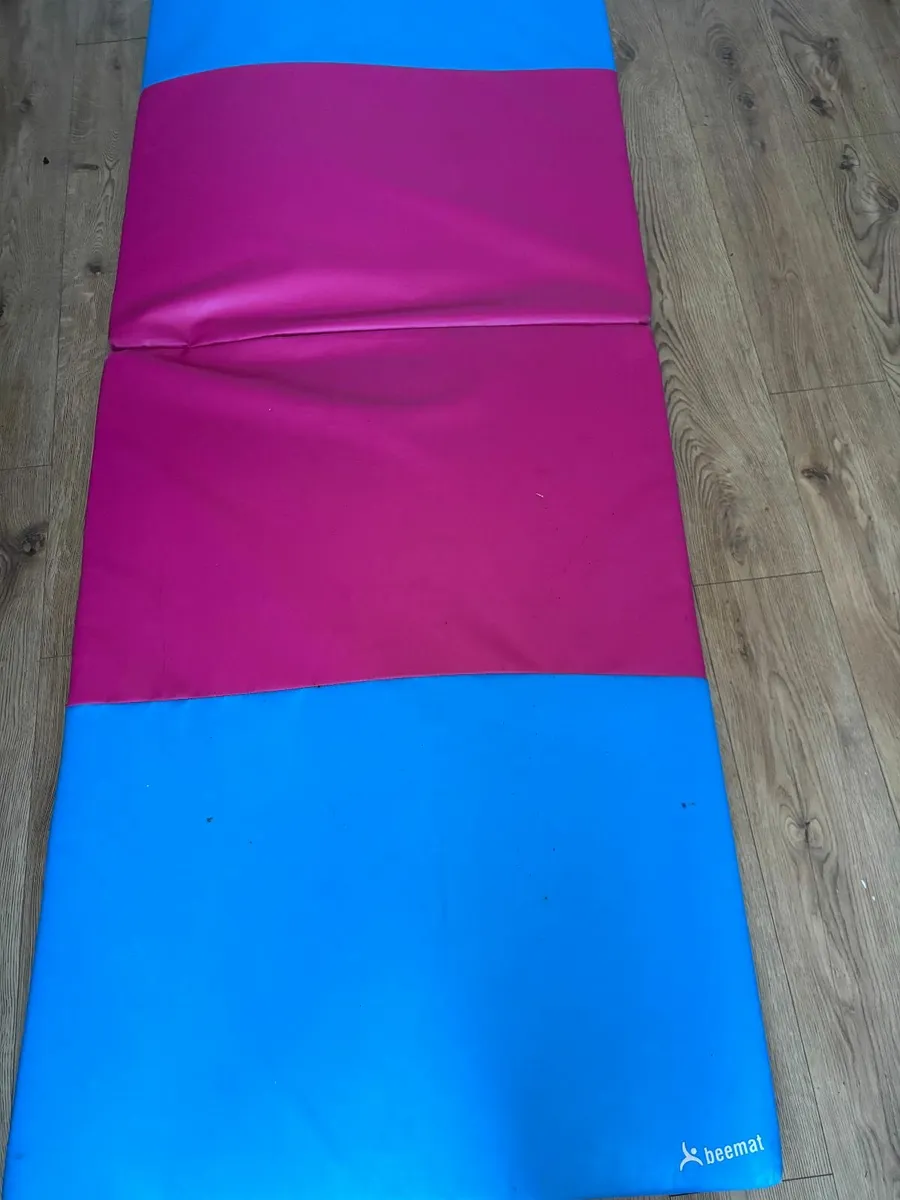 Gym mat and beam - Image 1