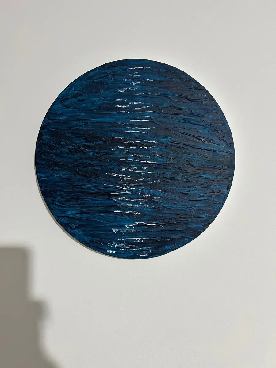 Ocean abstract painting - Image 1