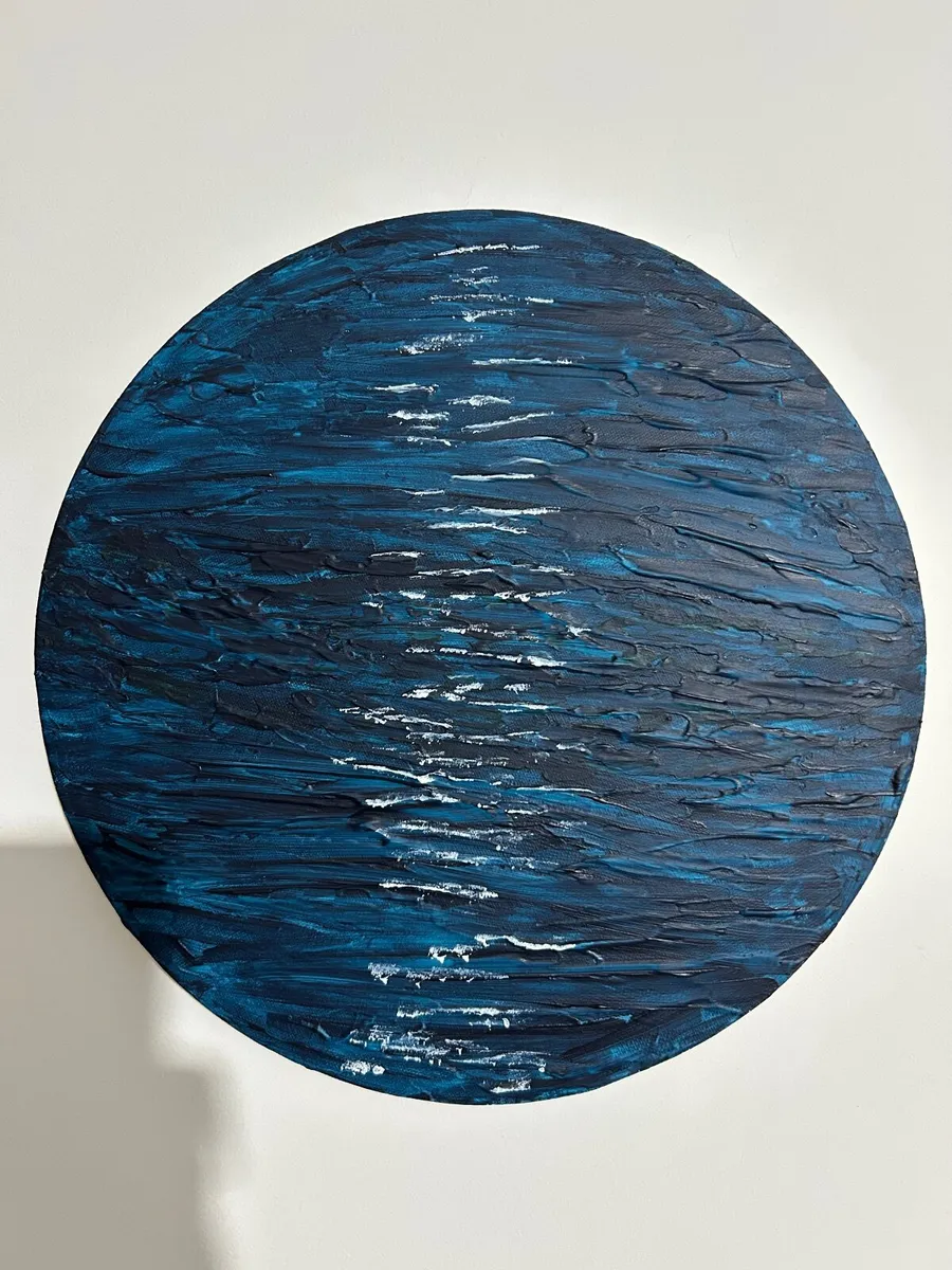 Ocean abstract painting - Image 2