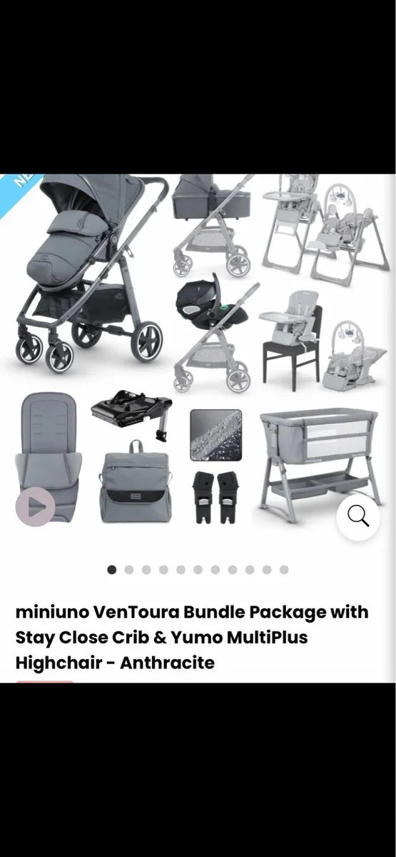 Miniuno Ventoura travel system - Image 1