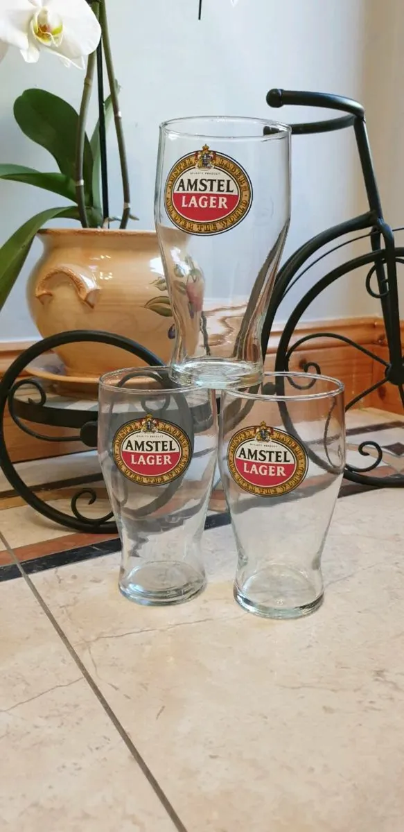Selection of Beer Glasses for sale (One Lot) - Image 1