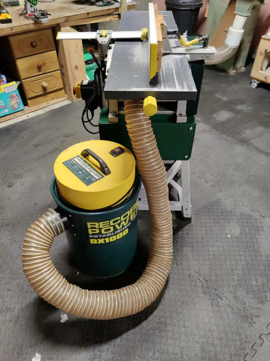 Record PT260 Planer Thicknesser + DC - Image 2