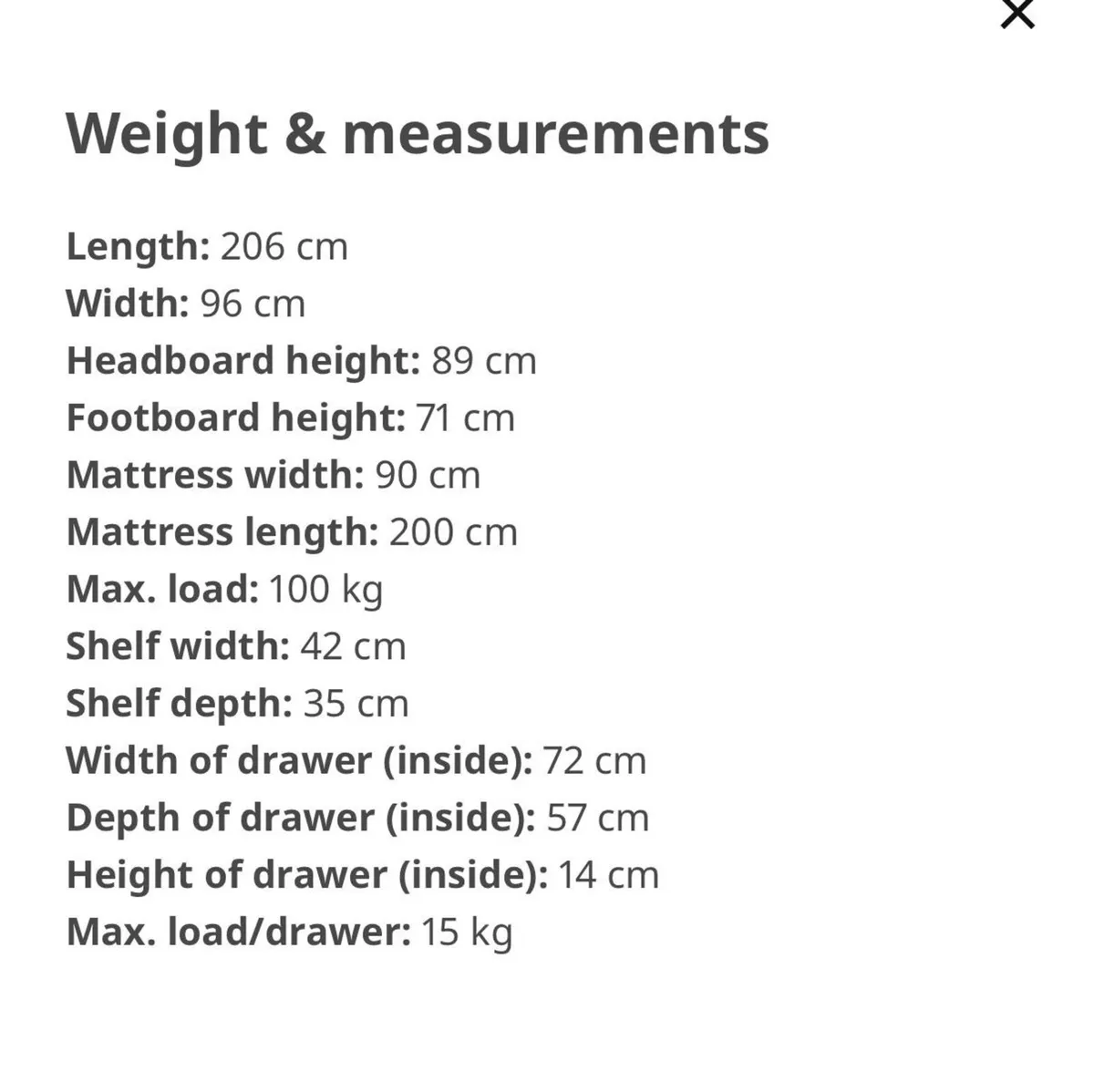 single bed with mattress - Image 4