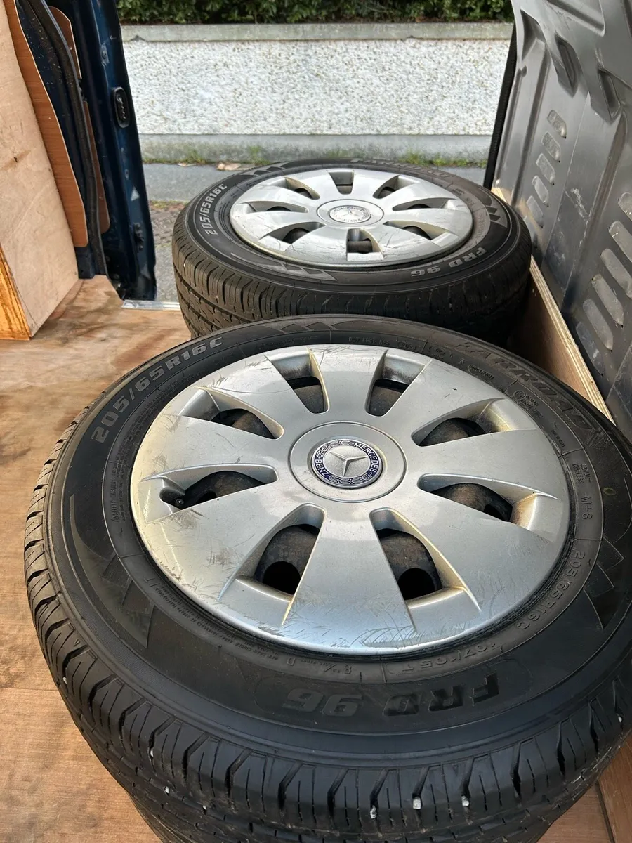 Tyres from Mercedes Benz Vito - Image 1