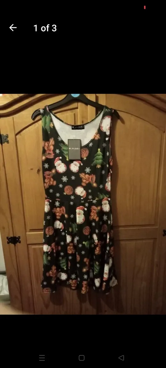 Ladies new Xmas dress size 10 - Image 1