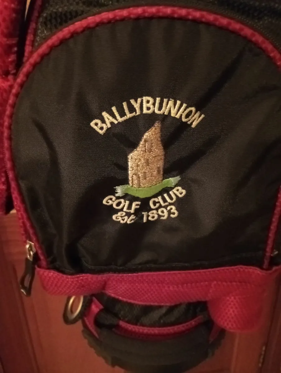 Sun Mountain Cart Bag Ballybunion logo as New - Image 1