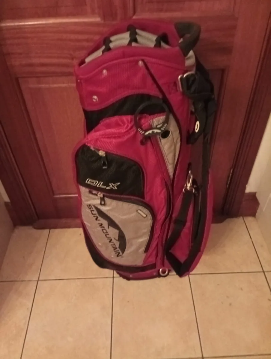 Sun Mountain Cart Bag Ballybunion logo as New - Image 4