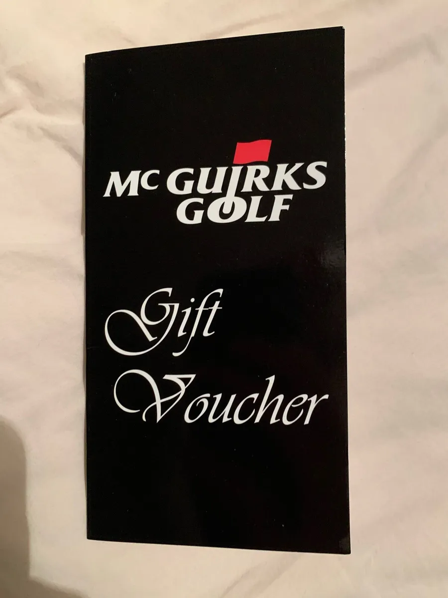 Golf voucher
