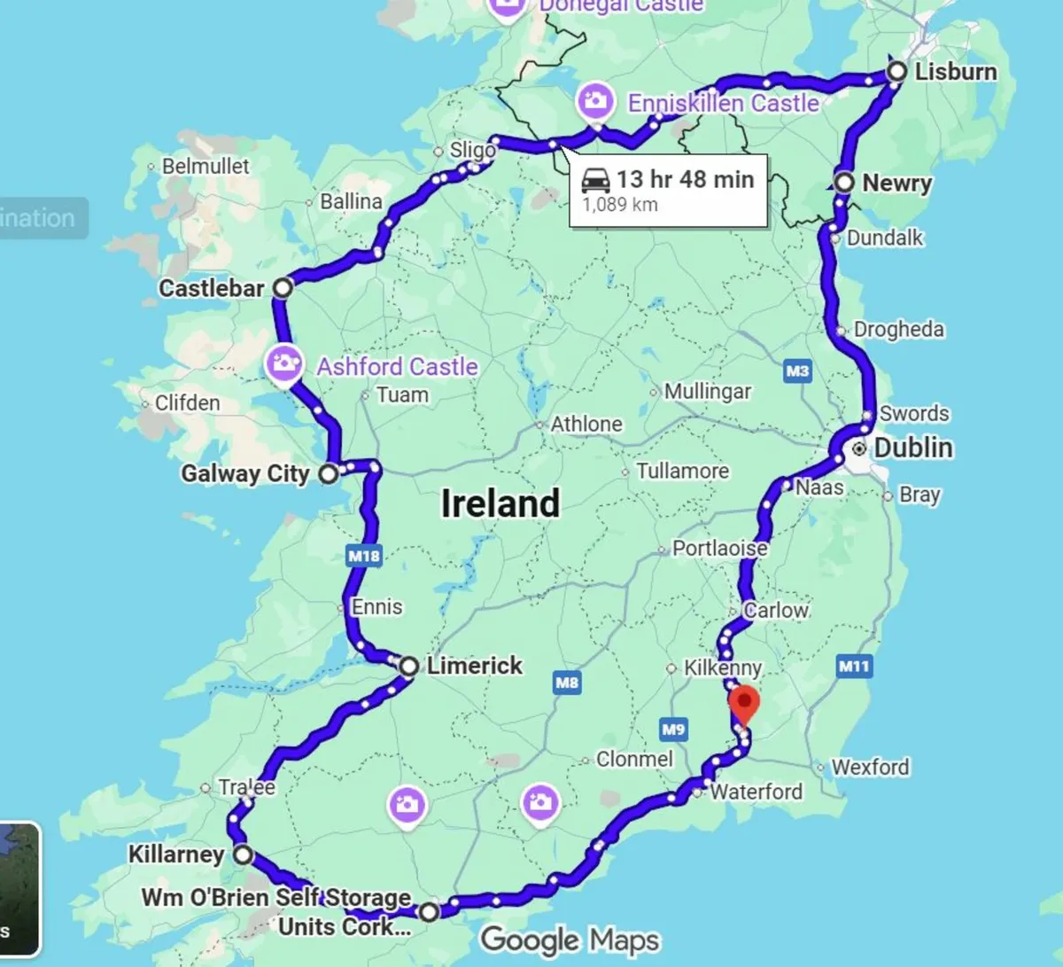 MOTORBIKE TRANSPORT ALL OF IRL OVER CHRISTMAS. - Image 1