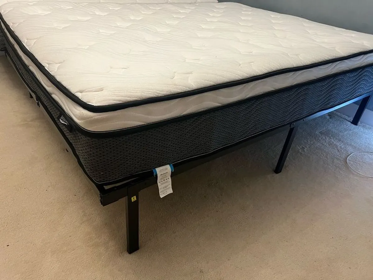 Bednew King Size Mattresses 32cm, 12.6 Inch Innerspring Medium Firm Mattress King Size 5FT with Pocket Spring and Breathable Foam For Cool Comfort Sleep, Hybrid Mattress (150x200x32cm) - Image 3