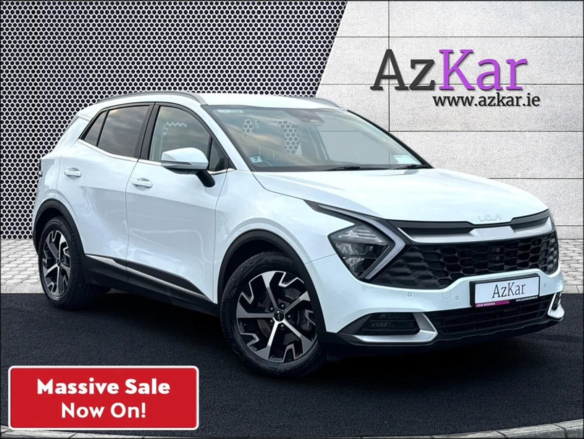 Kia Sportage 2023 K3 1.6CRDI 136BHP €142PW WITH ZE - Image 1