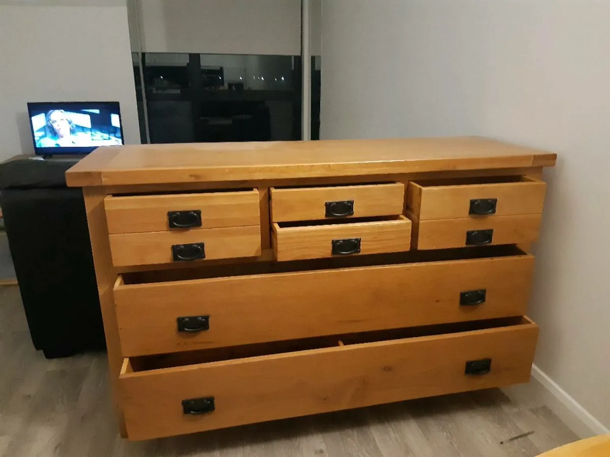 Oak side board - Image 2