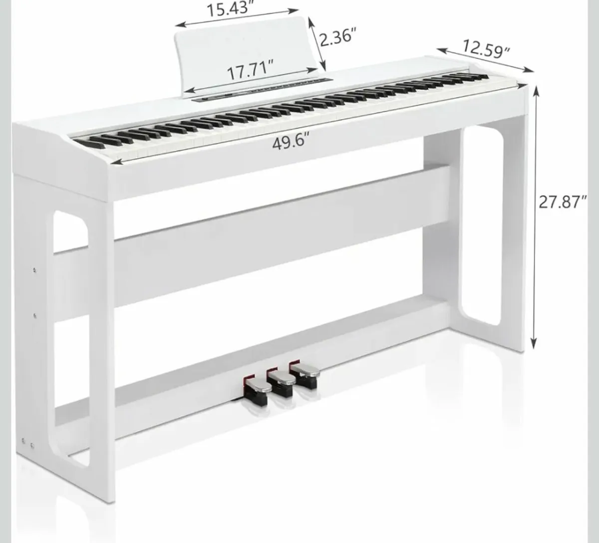 Digital Piano - Fully Weighted Keys - Image 2